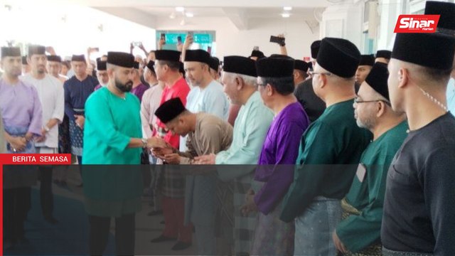 TMJ solat sunat Aidiladha di Masjid Sultan Iskandar
