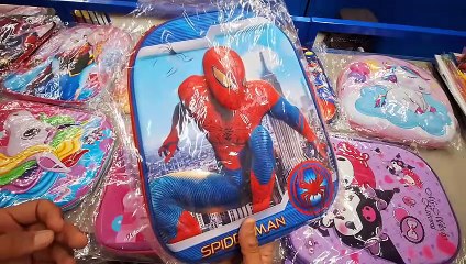 Unicorn, Princess, Kuromi, Frozen & Spiderman Bags 🦄🎒 Best School Bags & Pencil Boxes for Nursery & KG Kids