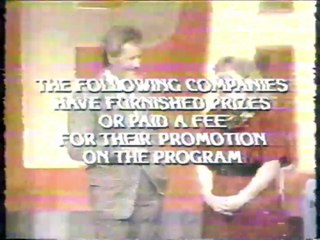 Jeopardy! closing credits, 3/7/89