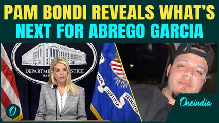 Garcia Back in U.S: Charged with Smuggling Women, Children, MS-13 Gang Members | Pam Bondi Hits Out