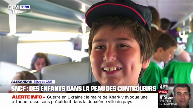 Il y avait plein de boutons : des enfants se glissent dans la peau de contrôleurs SNCF