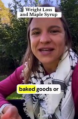 How You Can GetFitSmarter: Weight Loss & Maple Syrup.