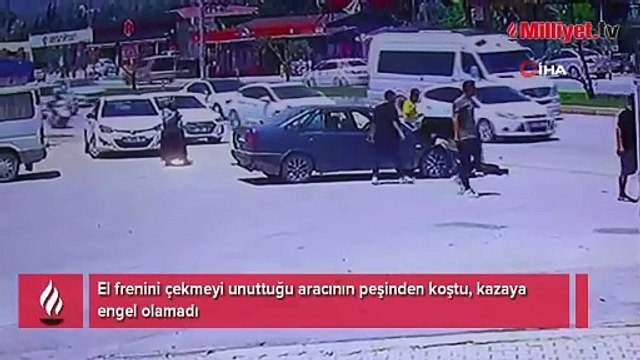 El frenini çekmeyi unuttu, peşinden çaresizce koştu: Kafamı kaldırdığımda gidiyordu