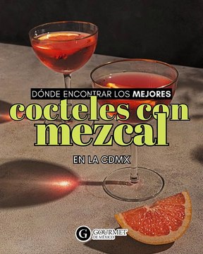CÓCTELES CON MEZCAL EN CDMX