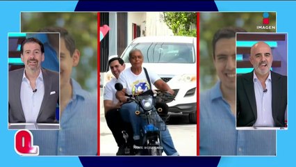 Una señora le dio una vuelta en moto al alcalde de Apodaca