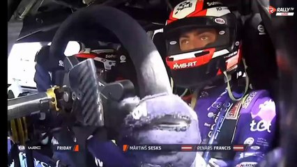 WRC 2025 Italia Sesks Huge Crash Onboard Fix