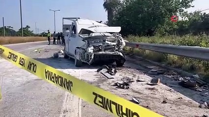 Hatayda kamyon 3 aracı biçti: 1 ölü, 10 yaralı
