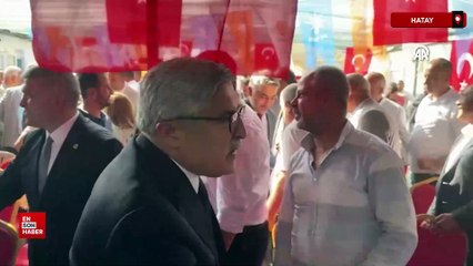 Hüseyin Yayman, Hatay’da bayramlaşma programında konuştu
