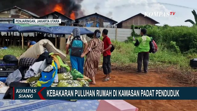 Kondisi Terkini Pengungsian Korban Kebakaran di Penjaringan, Warga Keluhkan Sesak Napas