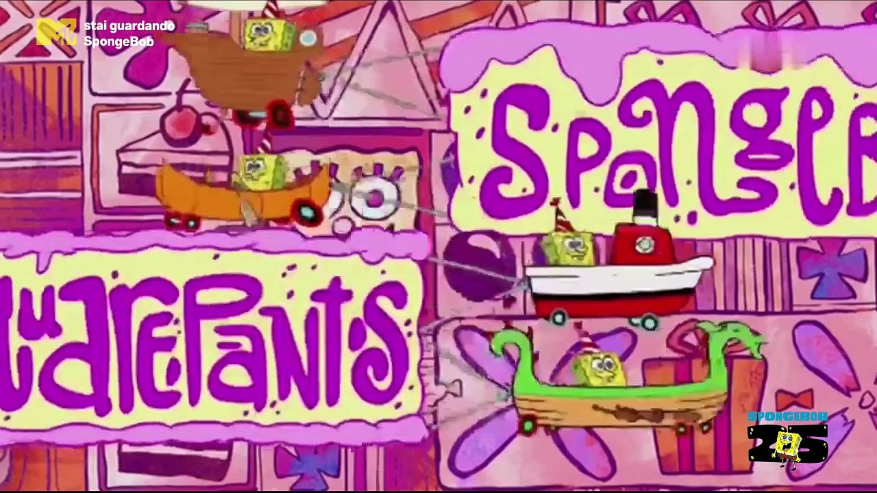 MTV In Italiano (Identsiva, tiếng Ý) - Bài hát "Happy Birthday" (bản SpongeBob)