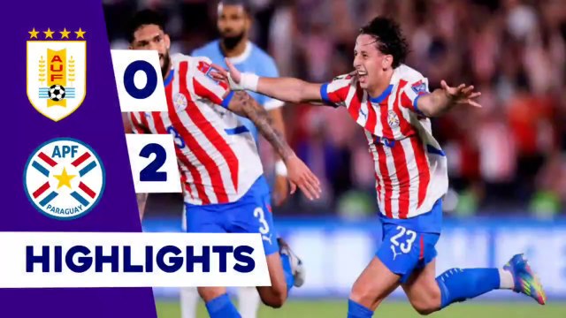 Paraguay vs Uruguay 2-0 highlights | world cup Q | June 5, 2025 | football highlights match