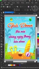 Create simple, quick yet eye-catching text effects in CorelDraw #vtpcorel