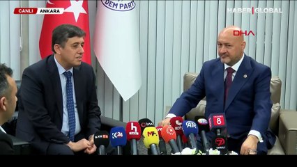 Partiler arası bayramlaşma trafiği sürüyor: AK Parti'den DEM Parti'ye bayram ziyareti