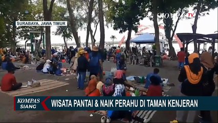 Libur Idul Adha, Taman Kenjeran Diserbu Wisatawan, Kunjungan Naik Hampir 100 Persen