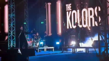 Mondiale di rally: folla a Olbia per il concerto dei The Kolors