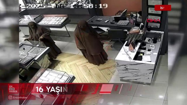 İstanbul'da 5 kuyumcudan 3 milyon liralık ziynet eşyası çaldılar