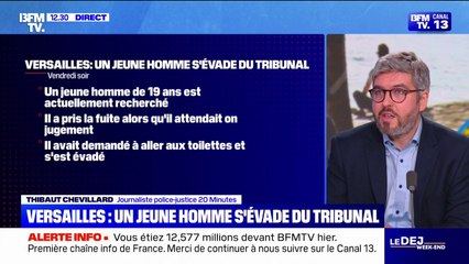 À Versailles, un homme de 19 ans s'évade du tribunal avant son jugement pour tentative de meurtre