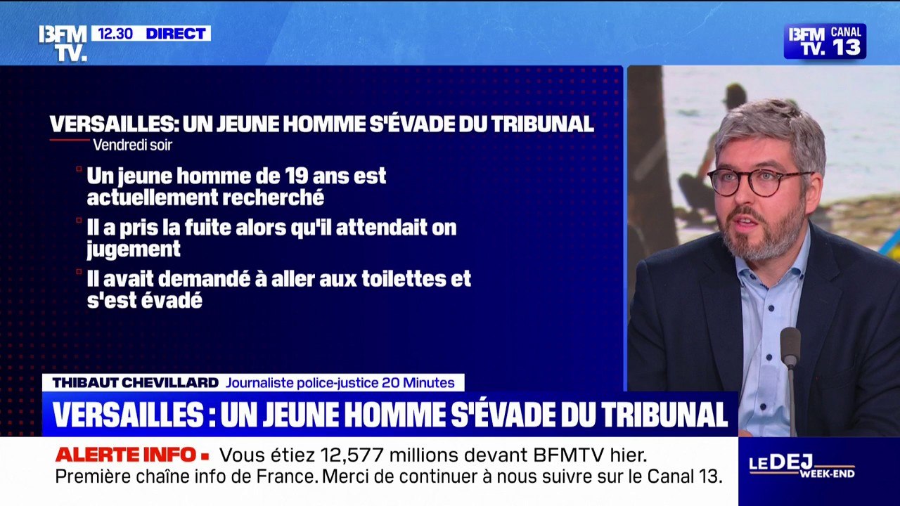 À Versailles, un homme de 19 ans s'évade du tribunal avant son jugement pour tentative de meurtre