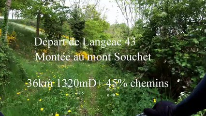 Mont Mouchet VTT depuis Langeac