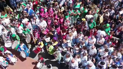 Bombazo infantil en las fiestas de San Juan del Monte de Miranda de Ebro