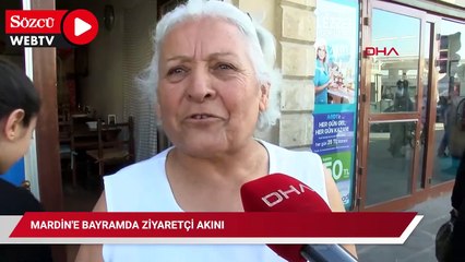Mardin'e bayramda ziyaretçi akını