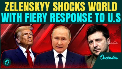 ‘He’s a MURDERER....’ Zelensky BLASTS Trump In A FIERY Response To His ‘Kid’s Brawl’ Comment