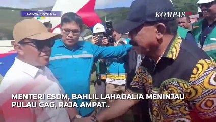 Penjelasan Menteri ESDM Bahlil usai Cek Tambang Nikel di Pulau Gag, Raja Ampat
