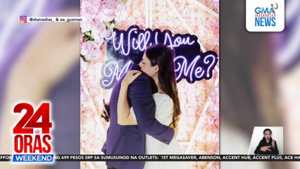 EA Guzman at Shaira Diaz, abala na para sa kanilang wedding preps; prenup shoot na kinunan sa South Korea, ipapasilip sa fans soon | 24 Oras Weekend
