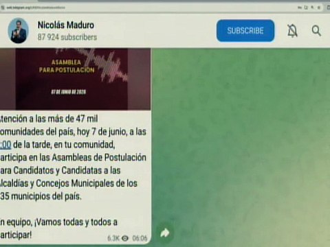 Presidente Nicolás Maduro invita al pueblo venezolano a participar en las Asambleas de Postulación