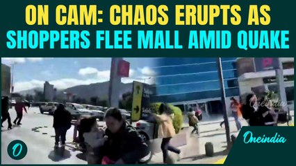VIDEO: Shoppers Flee In CHAOS As 6.4 Quake Rocks Northern Chile, Glass Panels Crash Down Inside Mall
