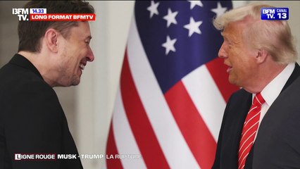 LIGNE ROUGE - L'amitié entre Elon Musk et Donald Trump: "On a deux personnalités avec un égo démesuré et il n'y a de la place que pour un"