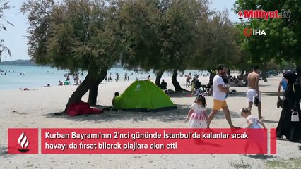 Sıcak havayı gören akın etti! İlçenin nüfusu 1 milyonu aştı, plajlar doldu taştı