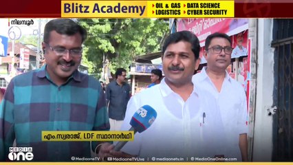 ബലിപെരുന്നാൾ ദിനത്തിലും പ്രചാരണത്തിന്റെ തിരക്കിലായിരുന്നു എൽഡിഎഫ് സ്ഥാനാർത്ഥി എം. സ്വരാജ്