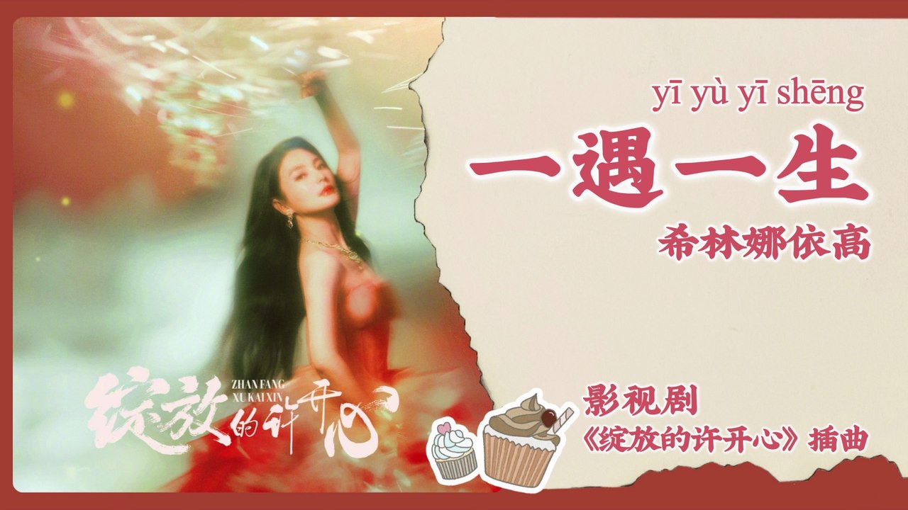 【Chi/Eng/Pinyin Lyrics】 希林娜依高 (Curley Gao) - 一遇一生 (Once in a Lifetime)  | 《绽放的许开心 Double Happiness》 OST
