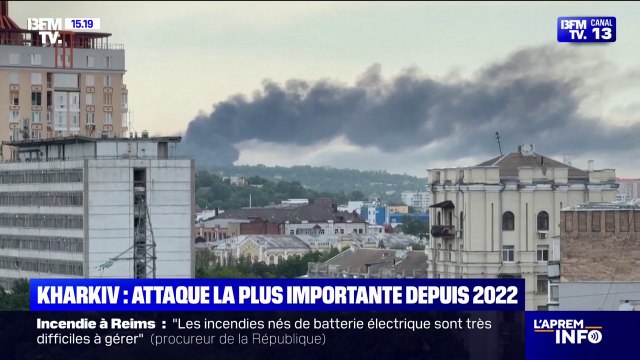 Guerre en Ukraine: Kharkiv a été la cible de 48 drones, quatre bombes et deux missiles russes