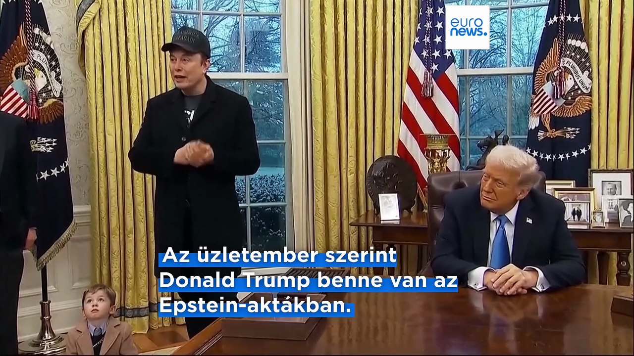 Musk törölte az X-ről azt a posztját, amelyben arról írt, hogy Trump érintett az Epstein-ügyben