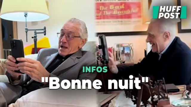 Même Robert De Niro a souhaité bonne nuit à Martin Scorsese sur TikTok
