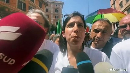 Corteo per Gaza, Schlein: enorme risposta popolare di partecipazione