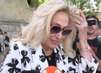 La reacción de Rosa Benito al preguntarle por qué nunca coincide con Amador Mohedano en las fechas familiares más especiales
