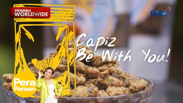 Capiz shells na chips version, malutong at malinamnam ang kitaan! | Pera Paraan