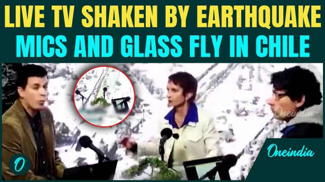 6.7 Magnitude Earthquake Shakes Northern Chile—Shoppers Flee, Live TV Interview Cut Short by Tremors