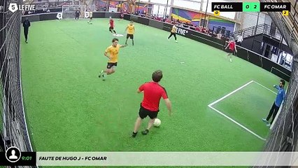 Faute de Hugo J - Fc Omar