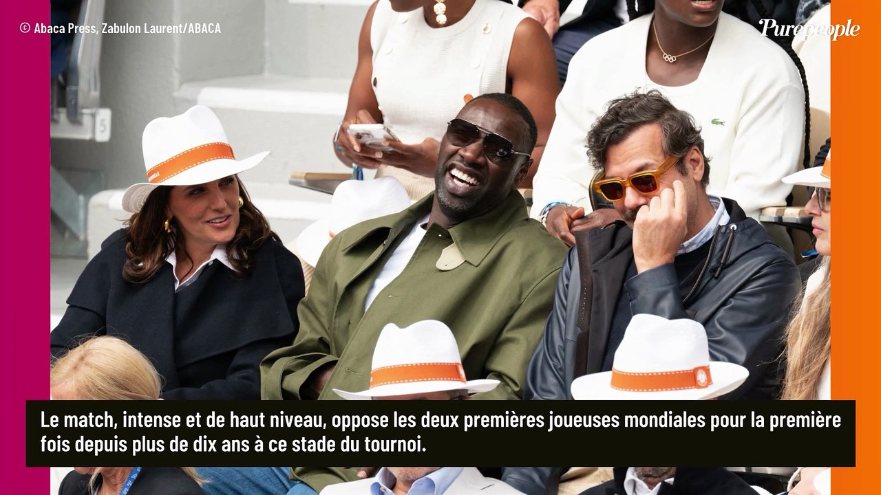 Finale Aryna Sabalenka contre Coco Gauff à Roland-Garros : Omar Sy hilare dans les tribunes, il vole presque la vedette au match