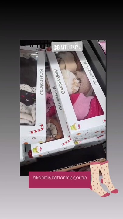 YIKANMIŞ VE KATLANMIŞ 🧦