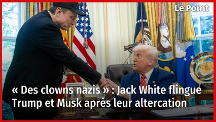 « Des clowns nazis » : Jack White flingue Trump et Musk après leur altercation