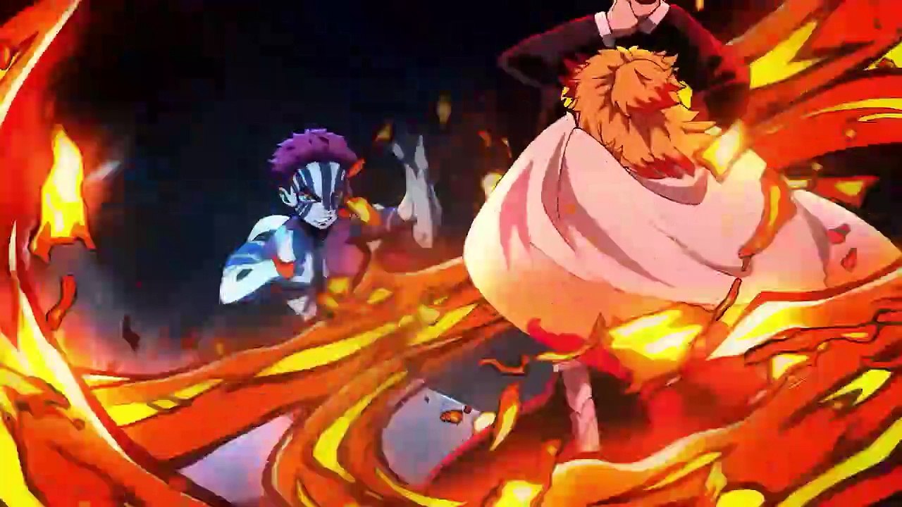 Rengoku vs Akaza