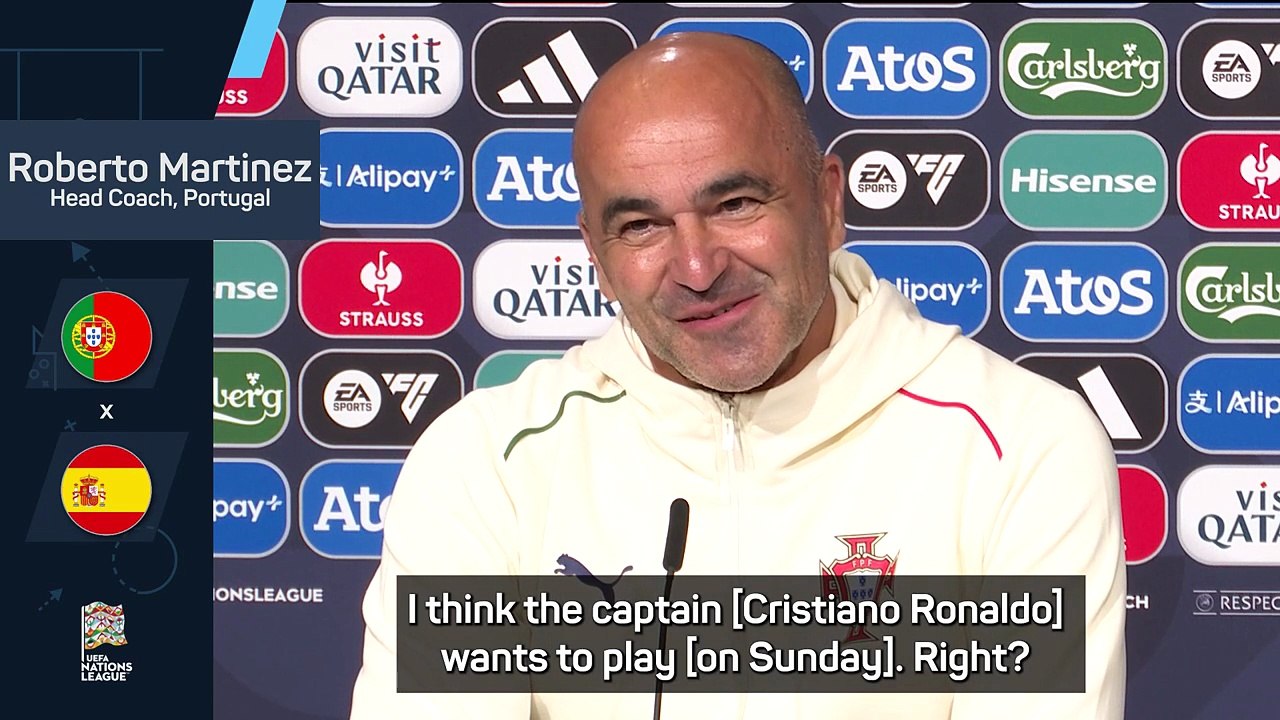 Martinez backs Ronaldo after criticism over performances