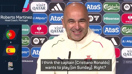 Martinez backs Ronaldo after criticism over performances