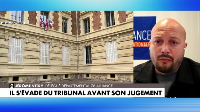 Un délégué syndical policier s'exprime sur l'évasion au tribunal de Versailles