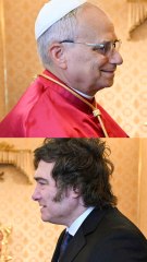 El Papa recibe a Milei y anuncia una visita a Argentina